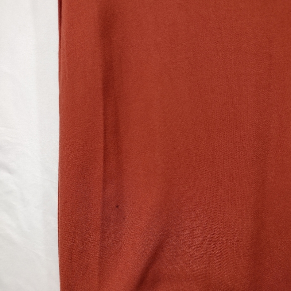 Cloth & Stone T-Shirt Dress Orange Women's S High Low Hem Minimalist Beach - Picture 10 of 10